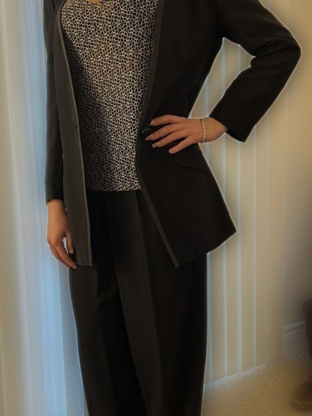 Vintage Alfred Sung 3-pc. Trouser Suit